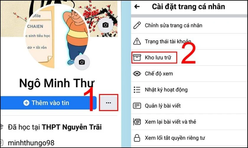 Làm sao để thêm story vào Tin nổi bật trên Facebook để xem lại khi cần?