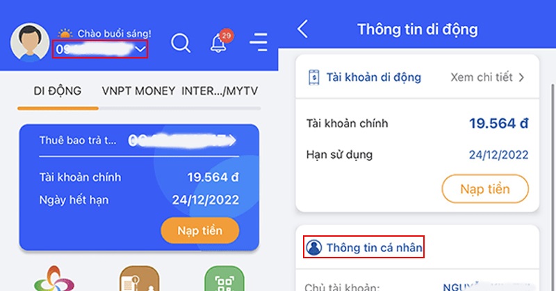 Cách kiểm tra sim chính chủ nhà mạng VinaPhone