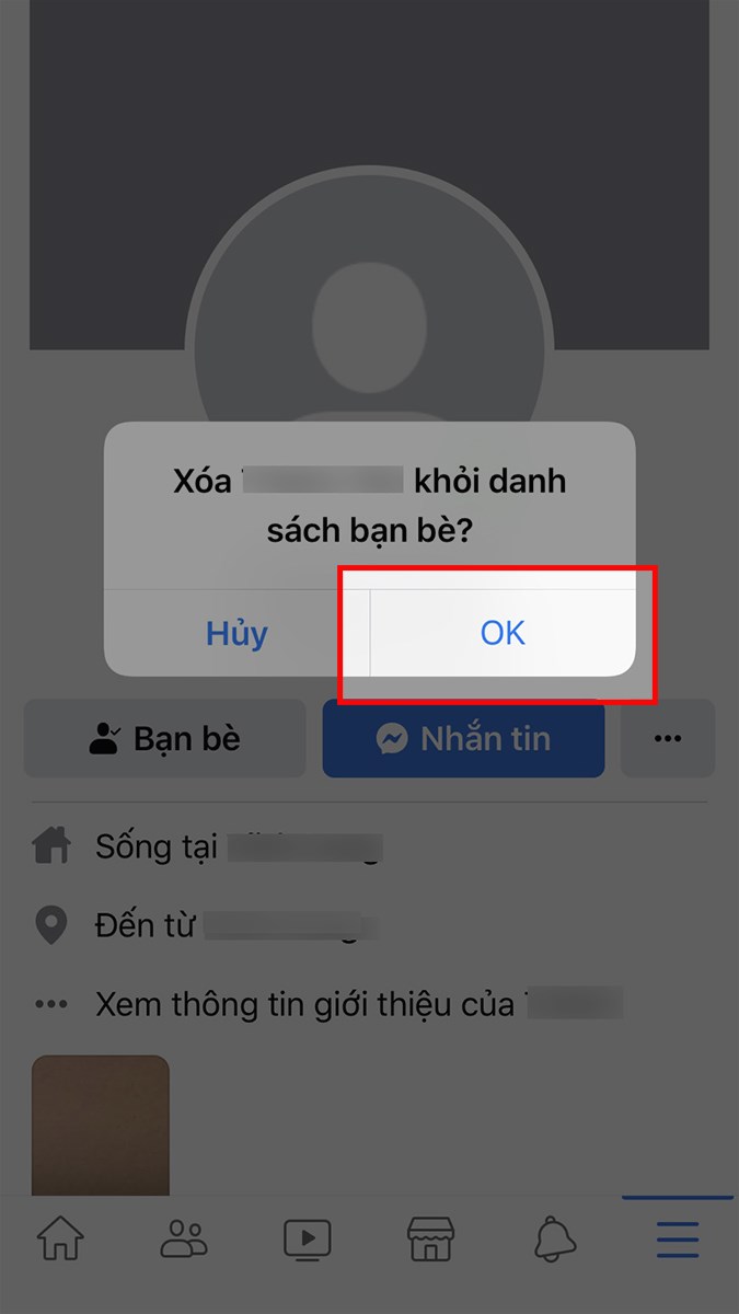 Chọn OK