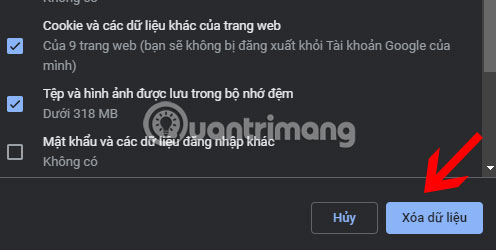 Phần lịch sử firefox