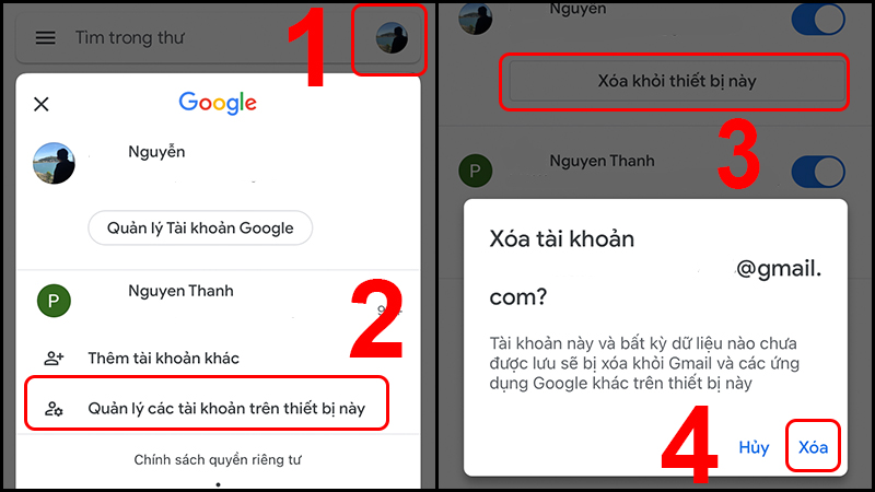 Cách đăng xuất trên Gmail rất đơn giản