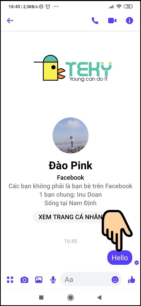 xóa toàn bộ cuộc trò chuyện trên messenger