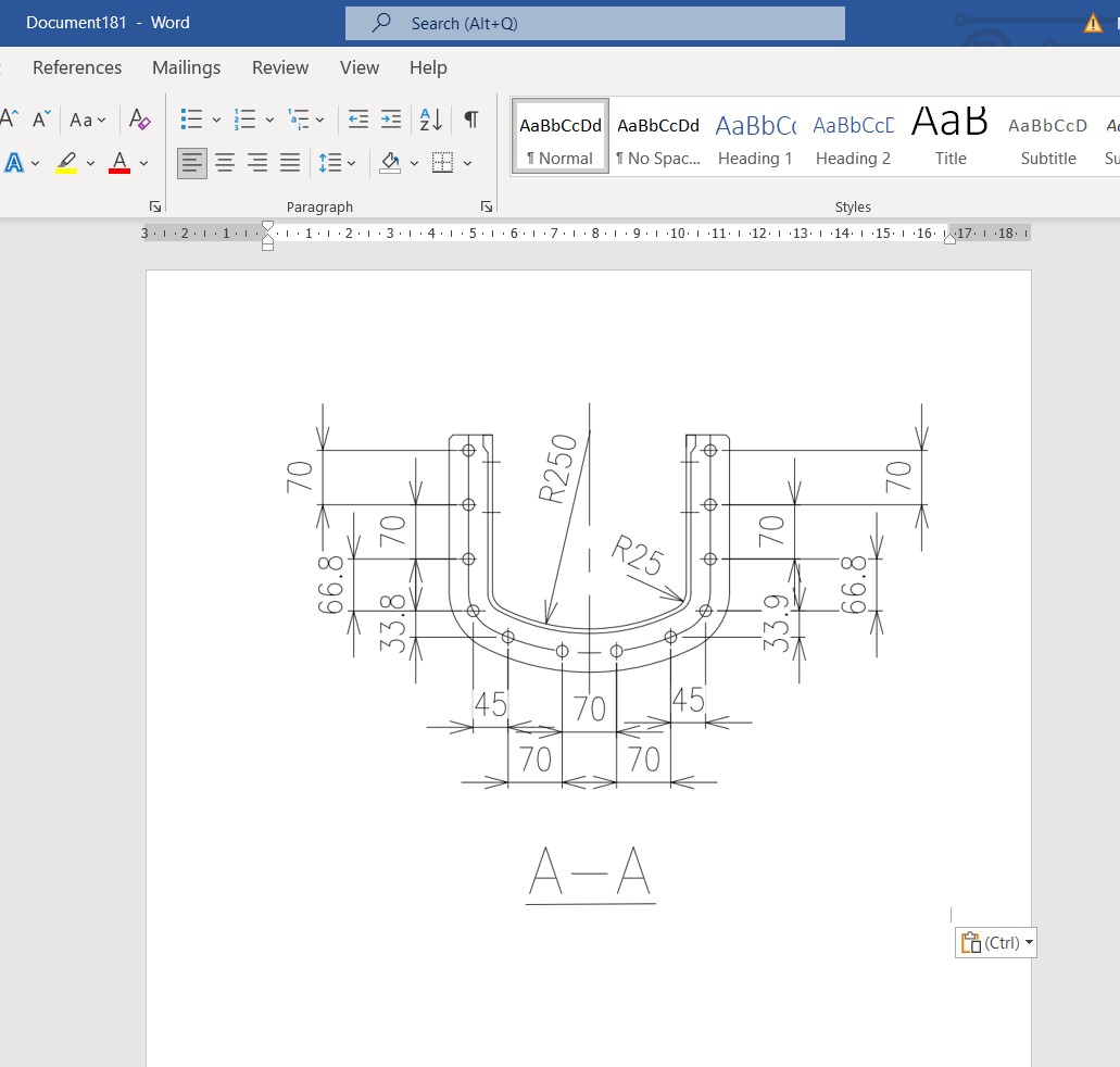 cad-trong-word