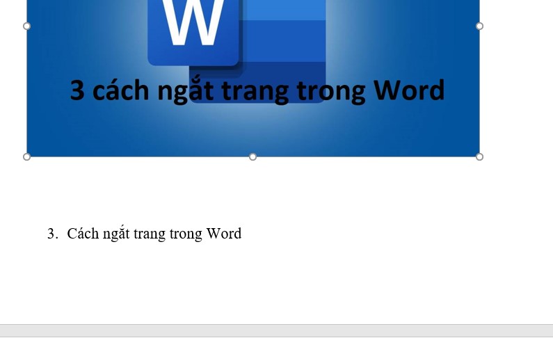 3 cách ngắt trang trong word nhanh chóng ở mọi phiên bản