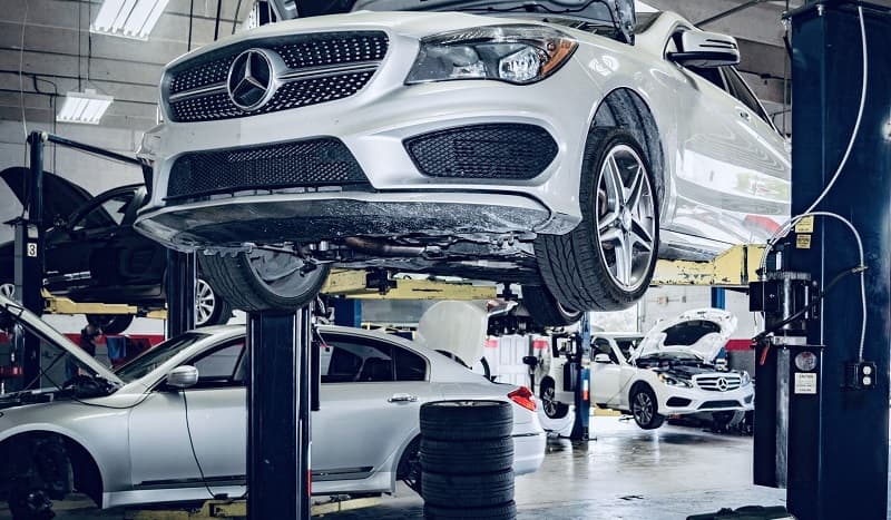 chi phí bảo dưỡng xe mercedes trung bình