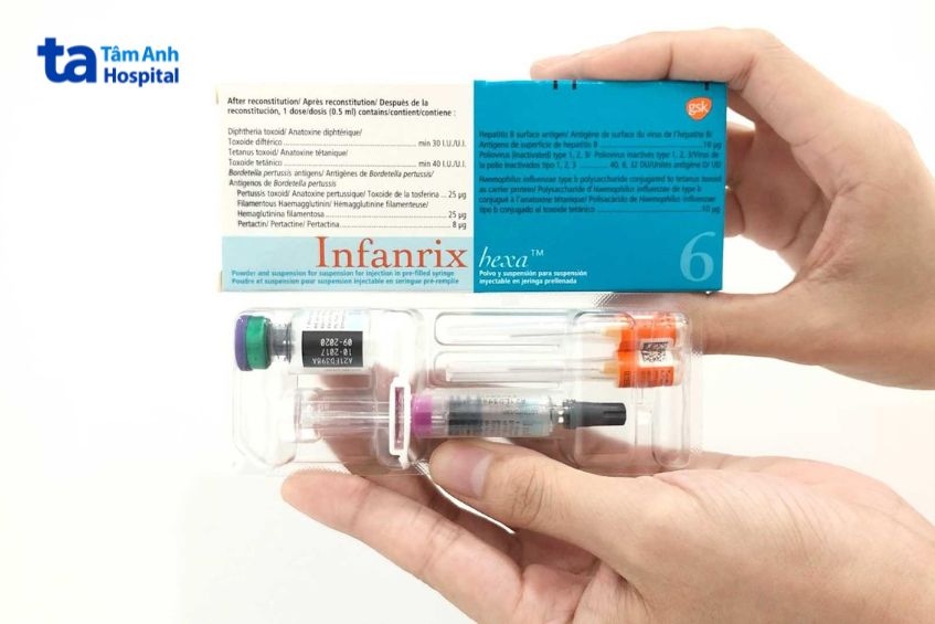 vaccine bạch hầu 6in1 infarix hexa