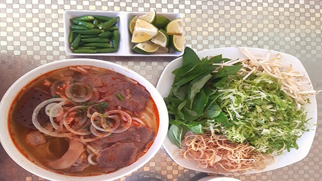 Bún bò Huế Minh Lâm Đà Lạt