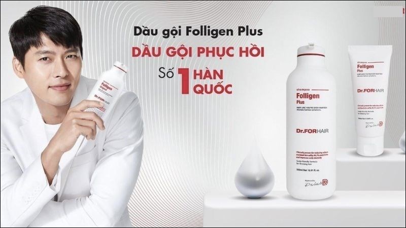 Dầu gội phục hồi tóc Dr.ForHair, sản phẩm chăm sóc tóc hàng đầu tại Hàn Quốc