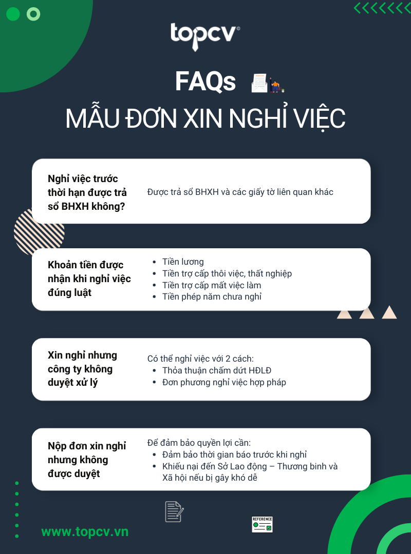 Mẫu đơn xin nghỉ việc, thôi việc ngắn gọn súc tích file word (doc, docx) số 8