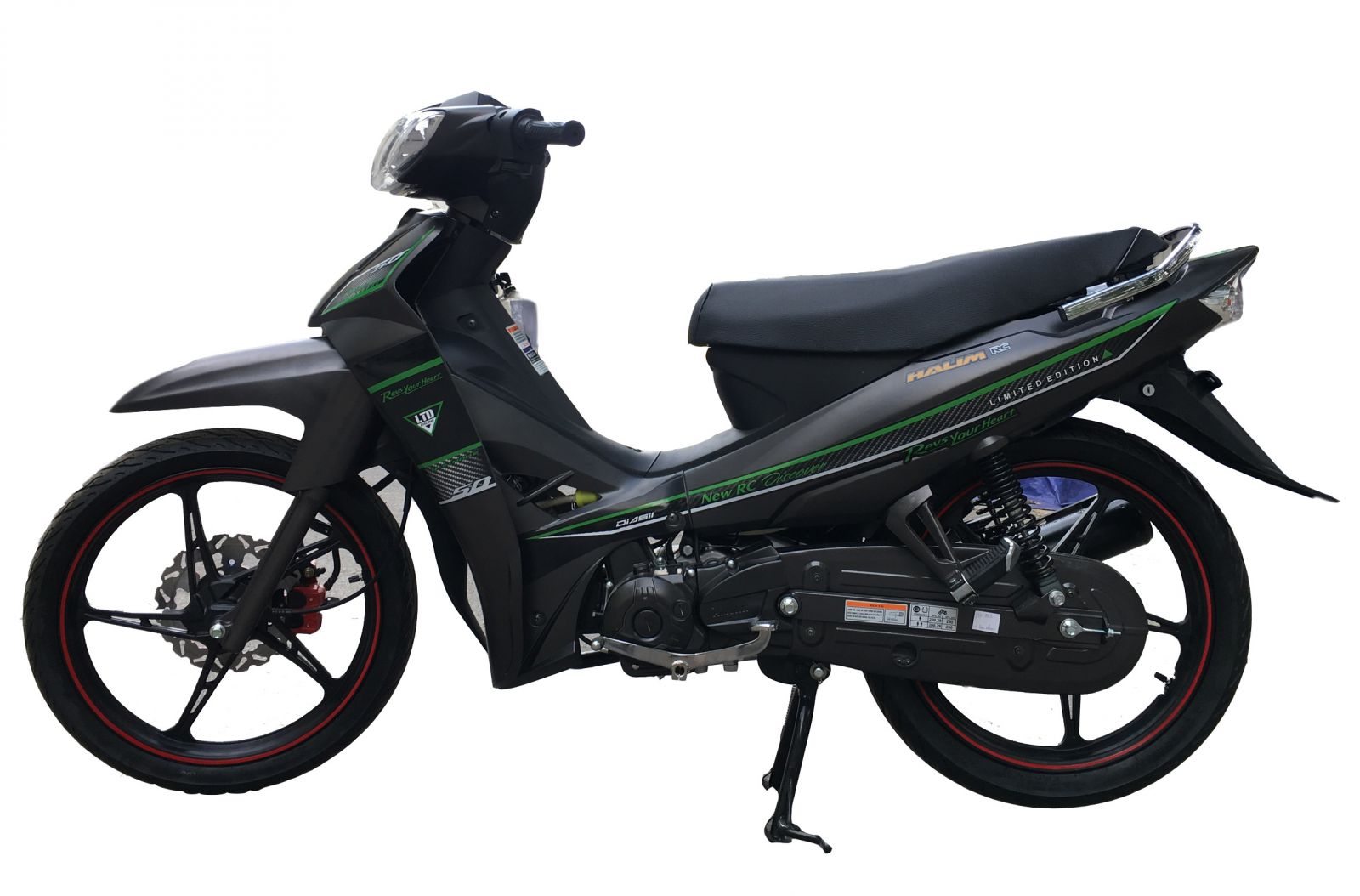 xe sirius 50cc đen nhám