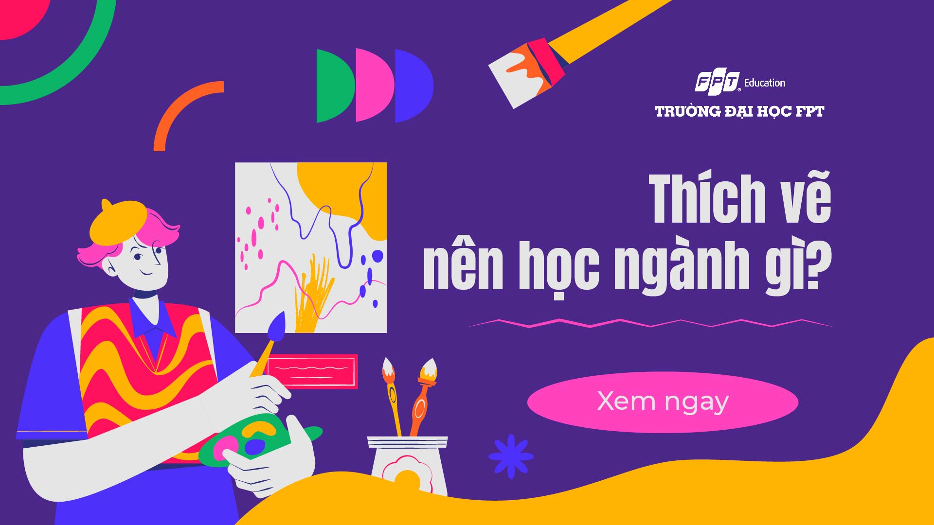 Thích vẽ nên học ngành gì