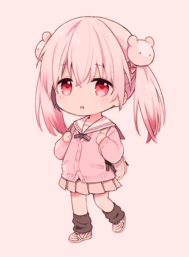 99+ Hình Ảnh Anime Chibi Girl Cute Dễ Vẽ ⚡ Miễn Phí Tải Về