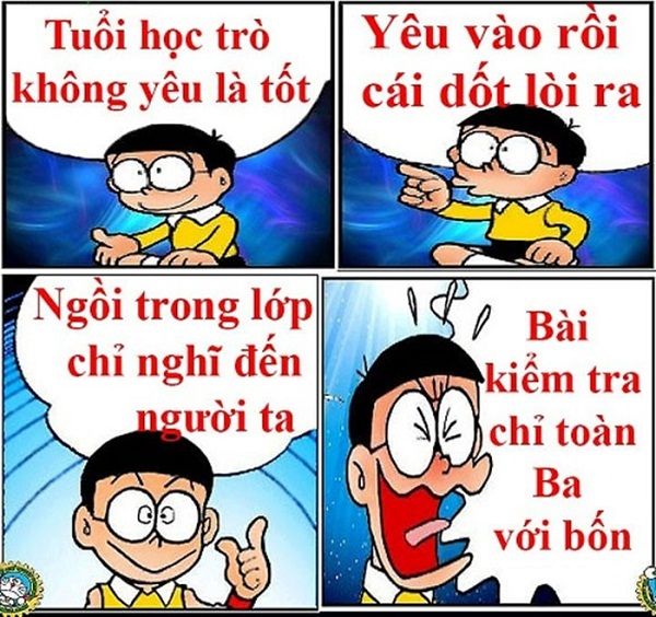 Ảnh chế tình yêu của nobita