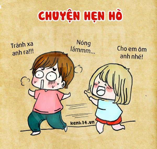 Ảnh chế tình yêu vui vẻ