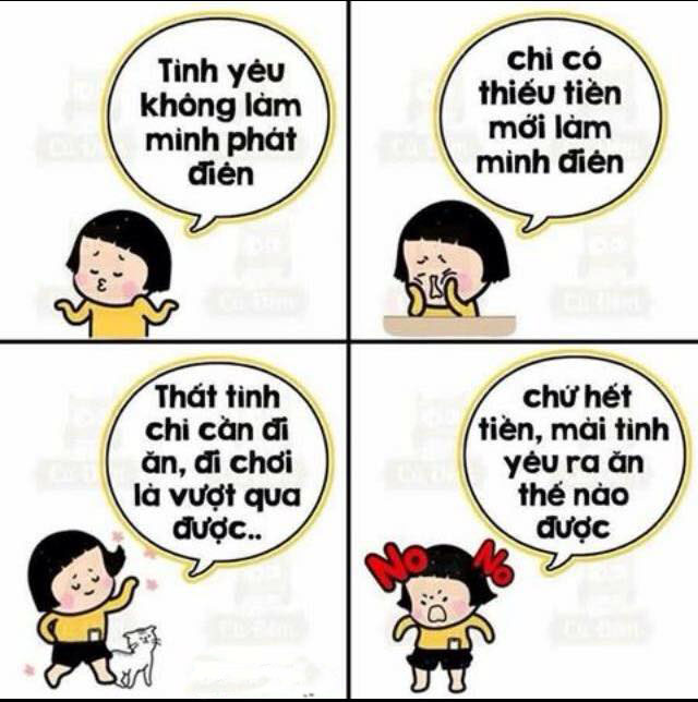 Ảnh chế triết lý tình yêu