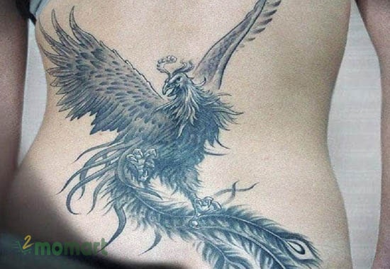 Tattoo phượng hoàng xanh khiến bạn thêm cá tính, bí ẩn