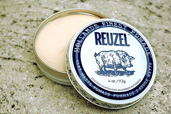 Sáp vuốt tóc layer Reuzel Clay Matte Pomade