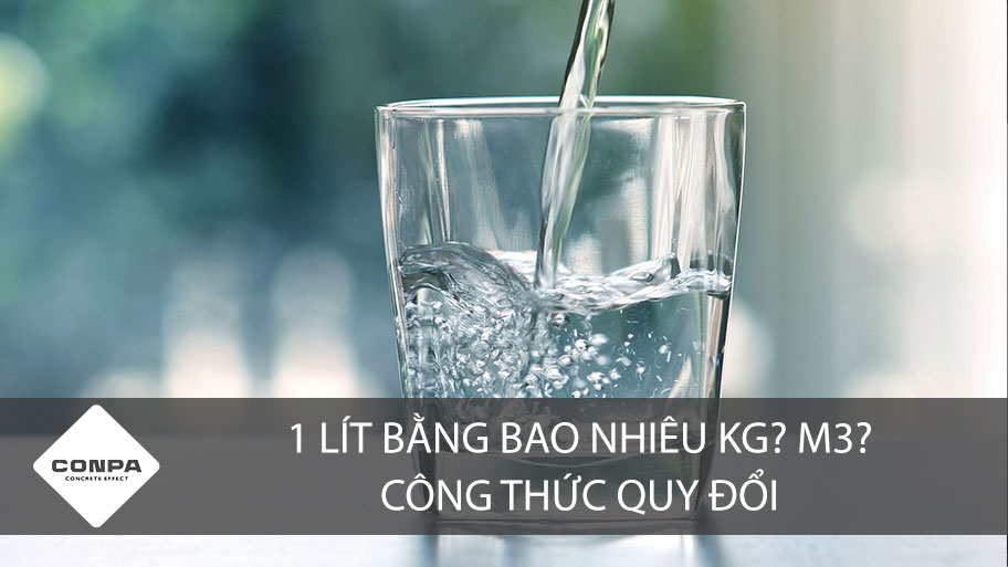 1 lít bằng bao nhiêu kg?