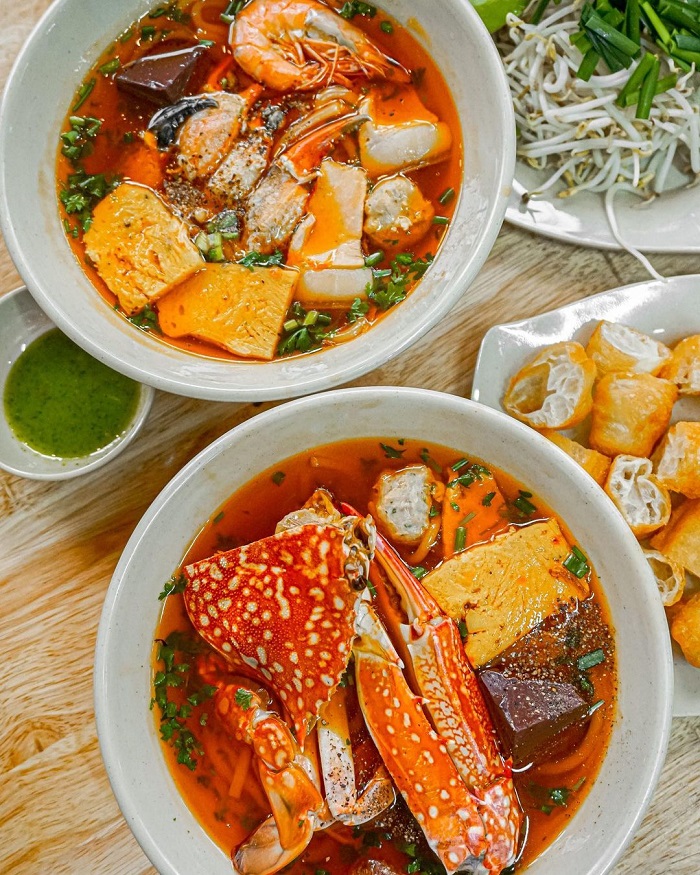 Kiên Giang có đặc sản gì - Bánh canh ghẹ chả