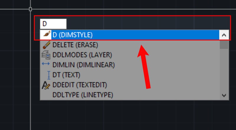 Cách thiết lập đường đo kích thước Dimension trong AutoCAD