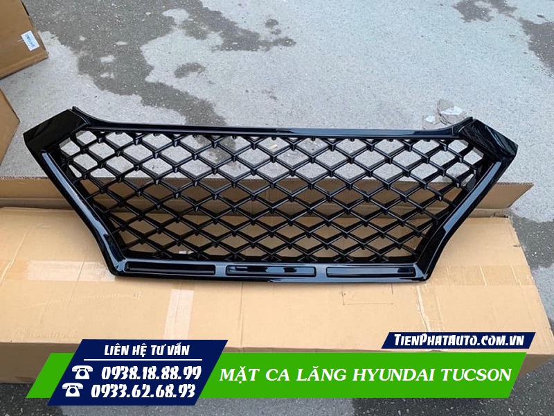 Mẫu mặt ca lăng cho xe Tucson 2019 - 2021 dạng lưới