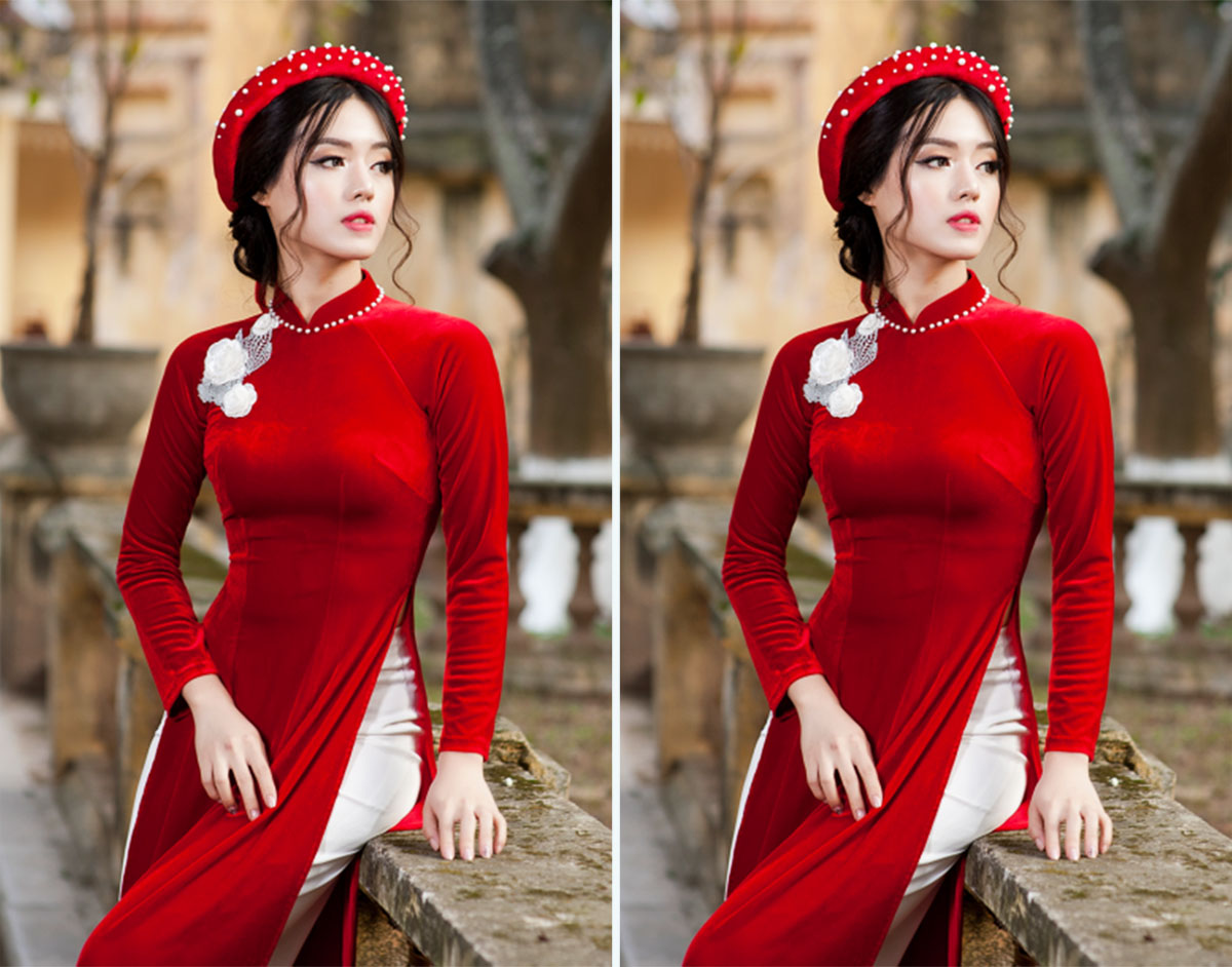 Ao dai dep 35 vai nhung