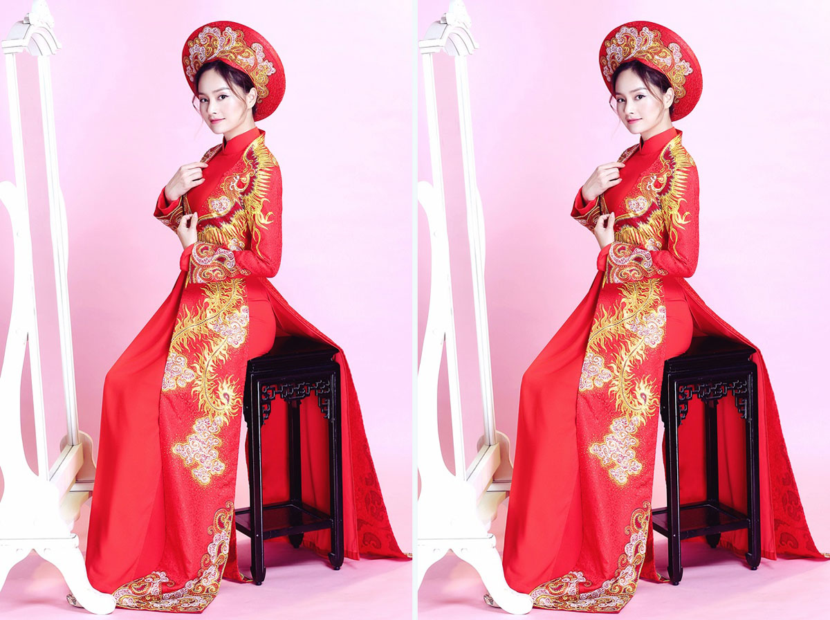 Ao dai dep 39 phuong hoang