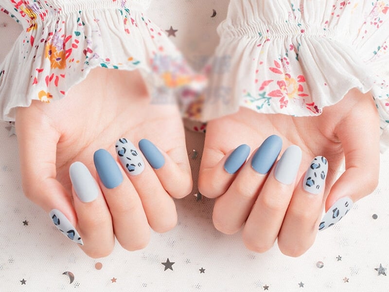 Mẫu nail màu pastel nhẹ nhàng