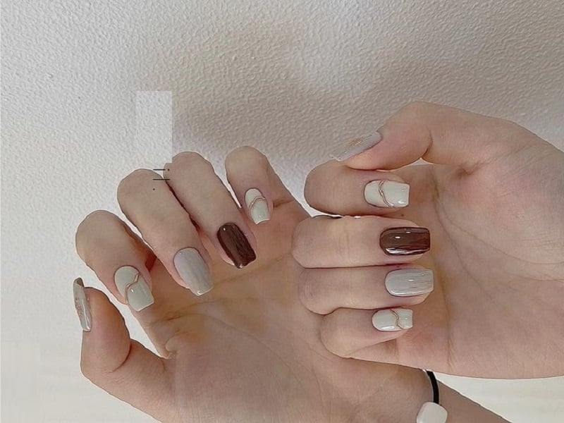 Mẫu nail đơn giản cho các nàng công sở