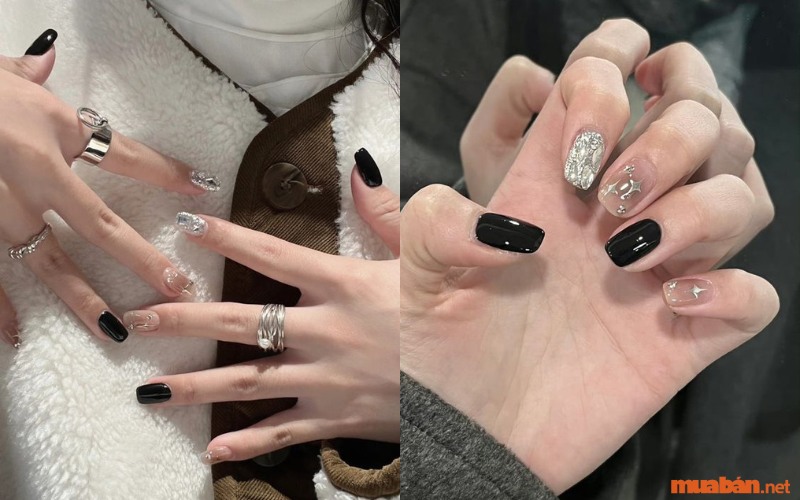 Mẫu nail ngắn cá tính