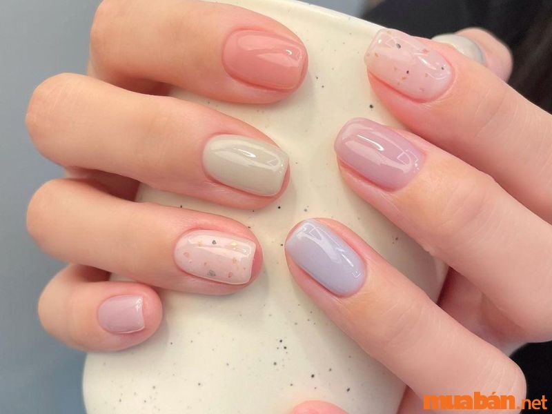 Mẫu nail sơn bóng siêu ảo diệu