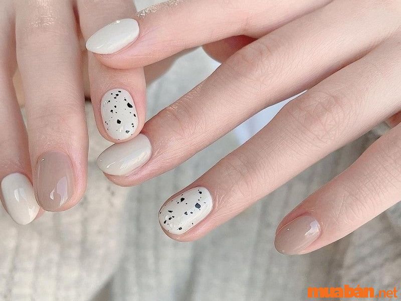 Mẫu nail ngắn cá tính