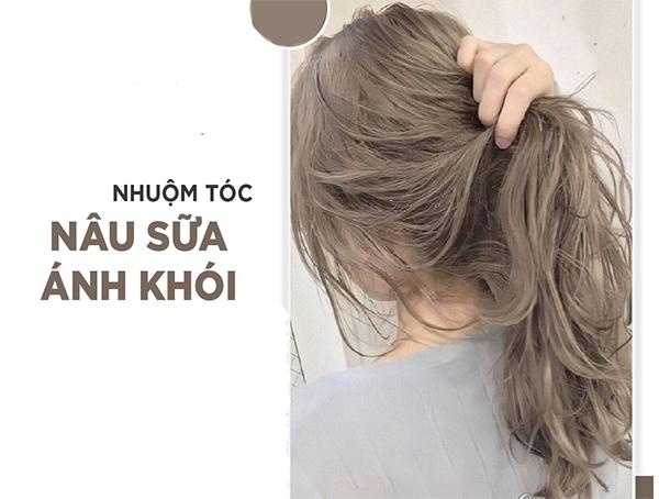 Màu nâu trà sữa: Top 17 màu nhuộm tôn da trẻ trung hot nhất hiện nay - 5