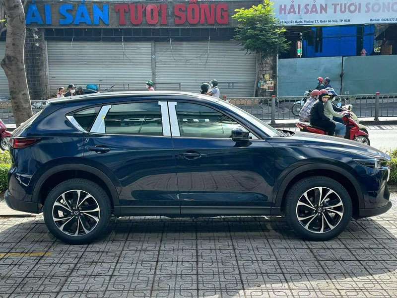 cx5 màu xanh