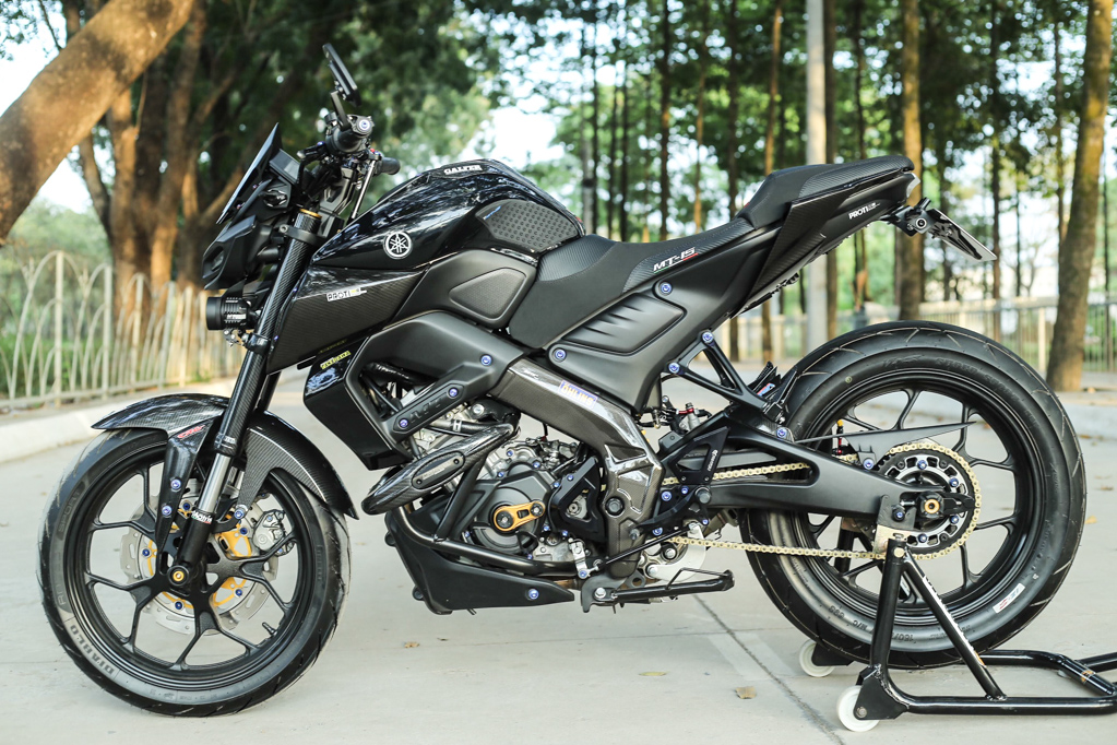 Báo đen Yamaha MT15 độ cực chất của Biker Đồng Nai