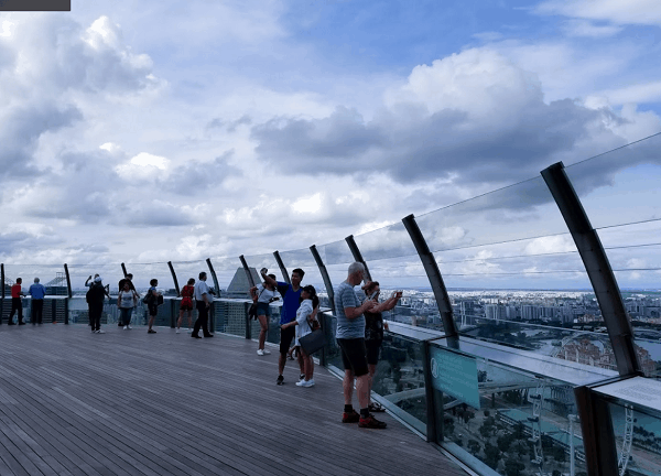 Địa điểm tham quan ở Singapore. Du lịch Singapore nên đi đâu chơi? Đài quan sát Marina Bay Sands Skypark Singapore