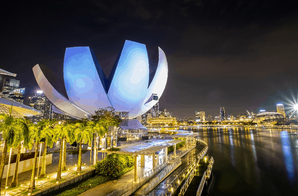 Du lịch Singapore đi đâu chơi? Địa điểm du lịch, tham quan hấp dẫn ở Singapore. Bảo tàng ArtScience Museum