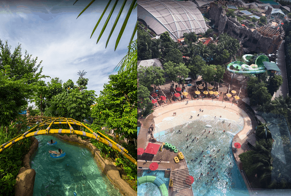 Địa điểm du lịch hấp dẫn ở Singapore. Du lịch Singapore nên đi đâu chơi? Công viên nước Adventure Cove Waterpark Singapore