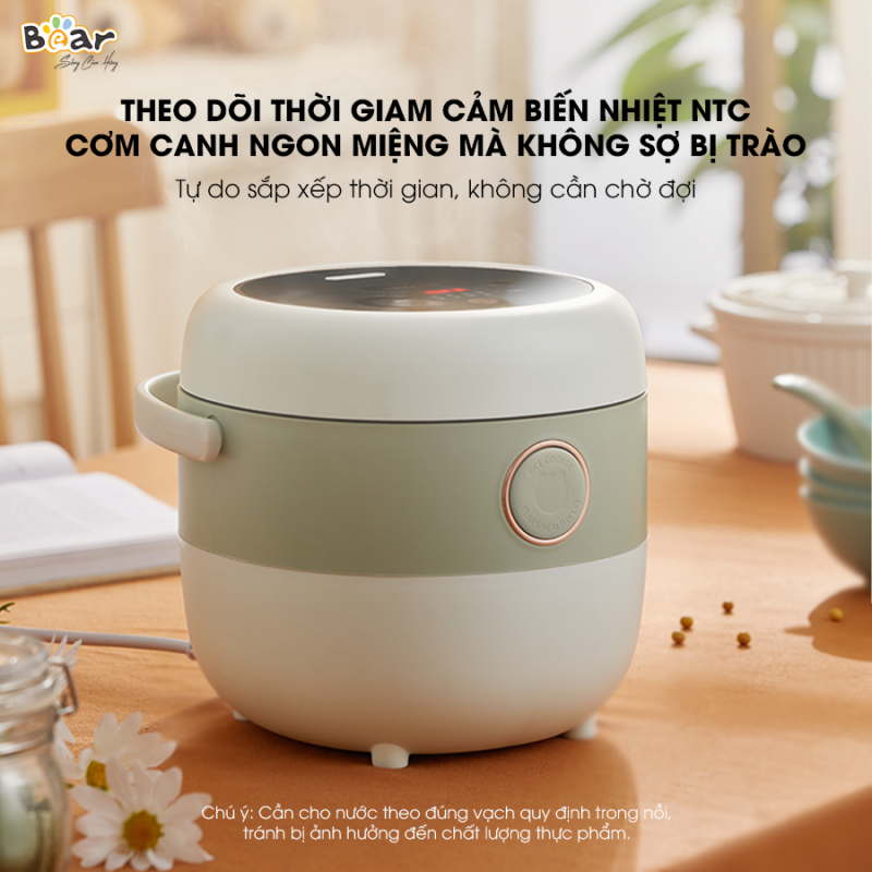 20/10 cung gì? Nồi cơm điện Bear - Món quà dành tặng cho cung Thiên Bình