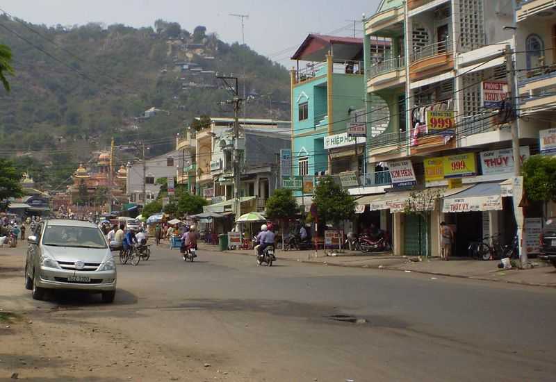 Nui Sam Mountain Vietnam