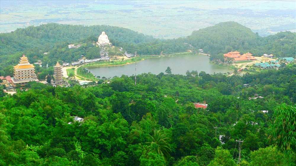 Tay An Temple at Nui Sam Chau Doc