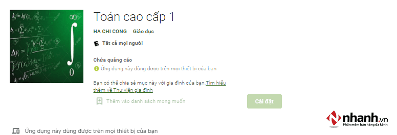 Ứng dụng toán cao cấp 1