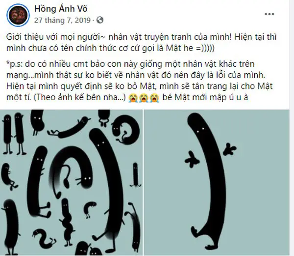 PS trên Facebook dùng để chú thích, nhấn mạnh.