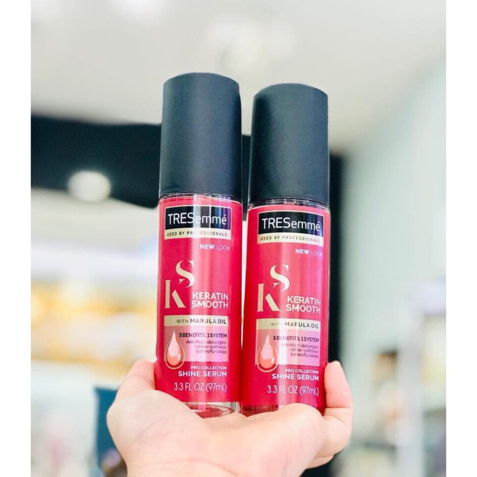 Serum Tresemme Keratin Smooth dành cho tóc uốn