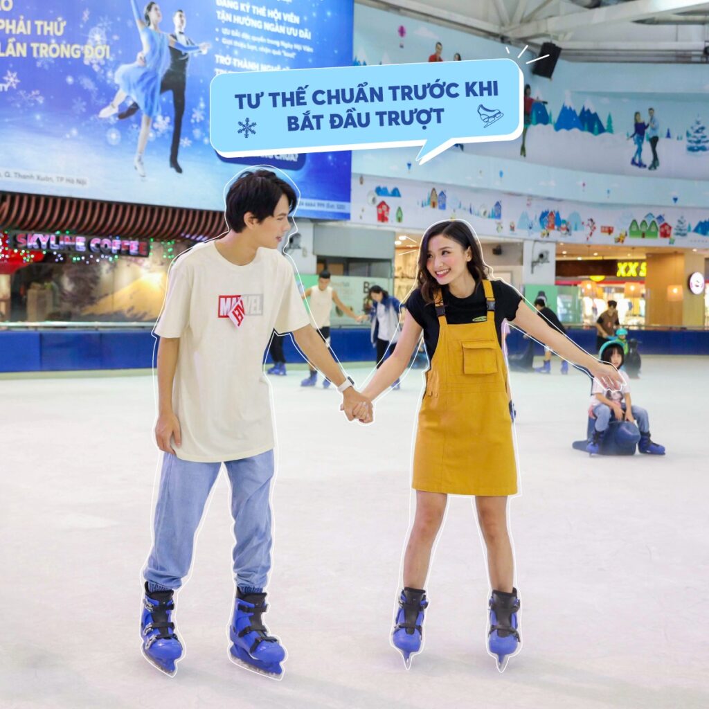 Hương đẫn trượt băng tại Vincom Ice Rink (1)