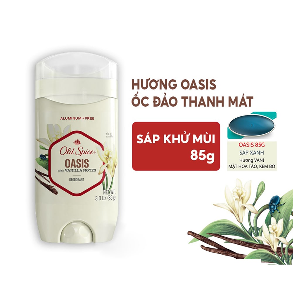 Lăn khử mùi Old Spice Oasis - 85g