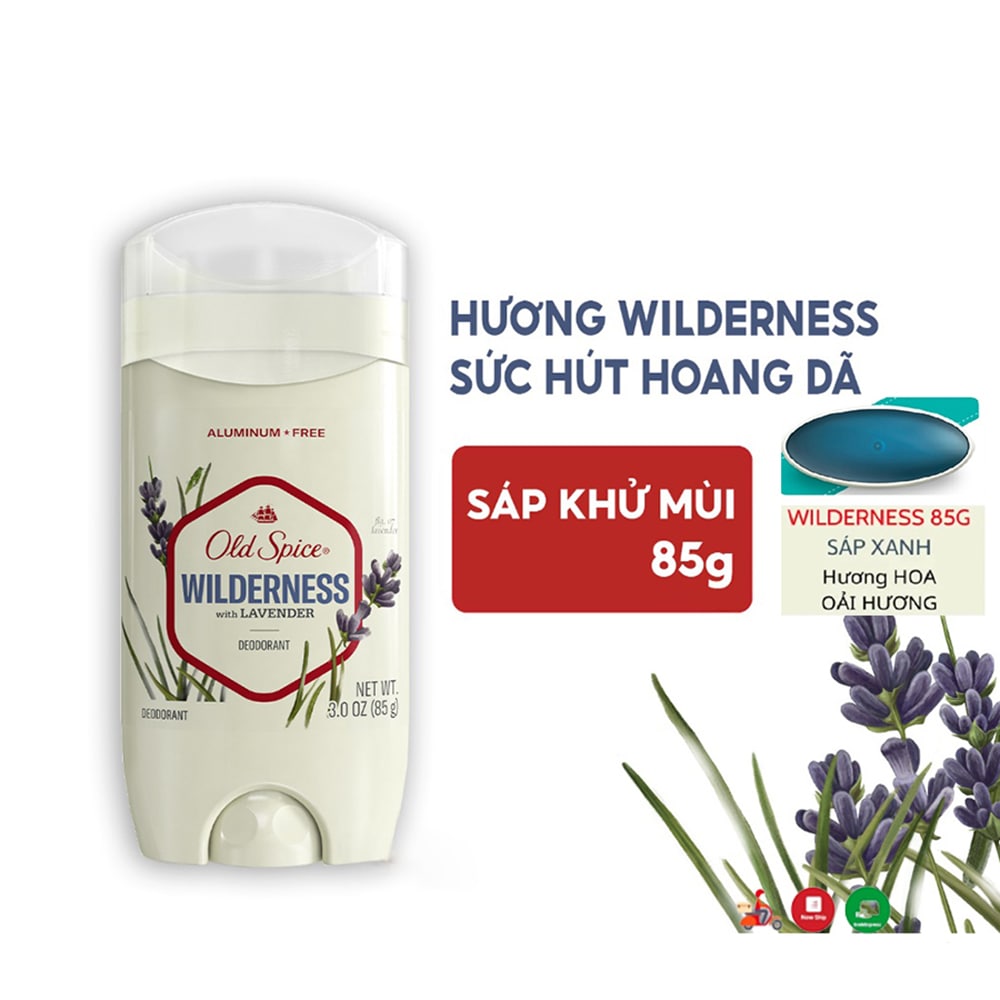 Lăn khử mùi Old Spice Wilderness - 85g