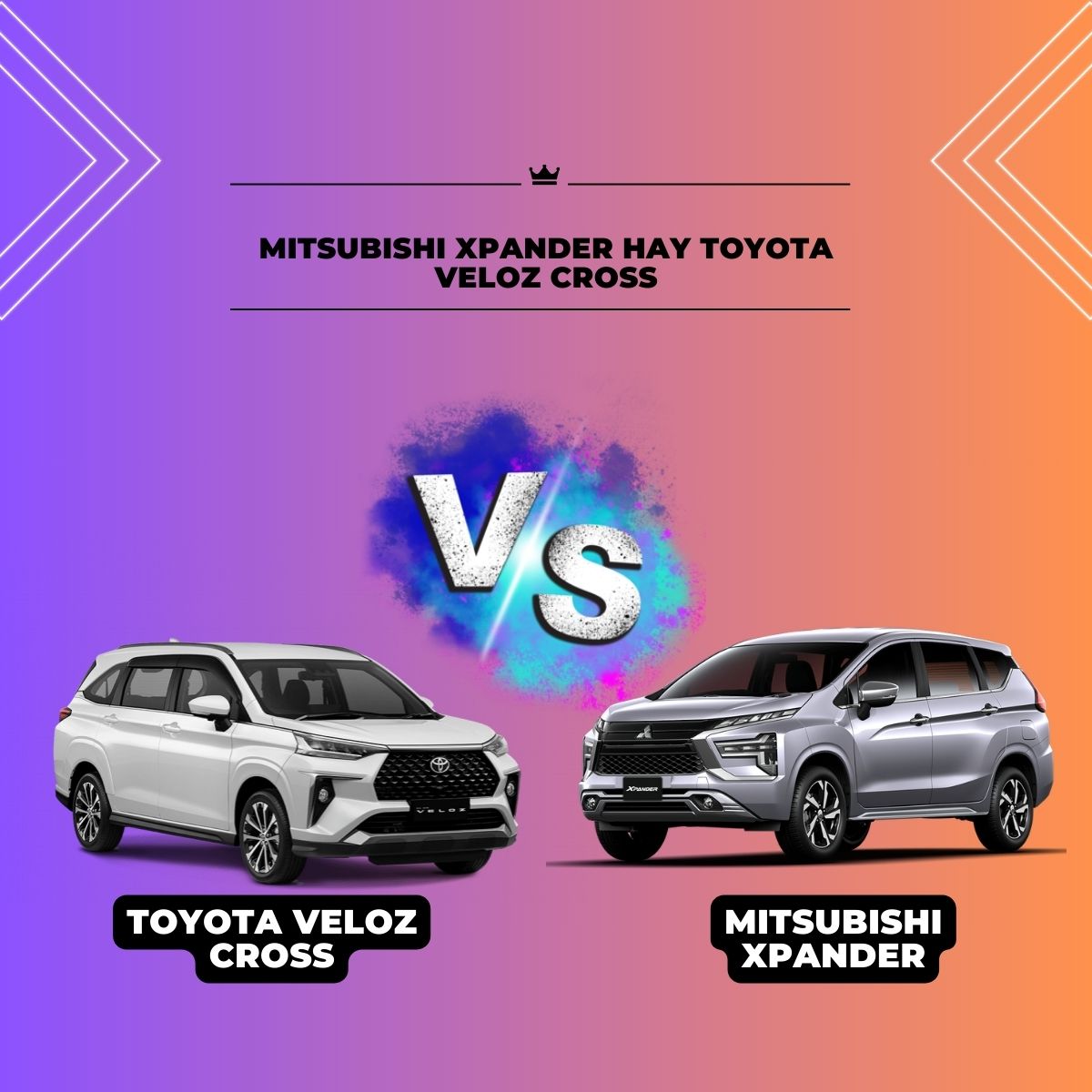 Nên mua Mitsubishi Xpander hay Toyota Veloz Cross