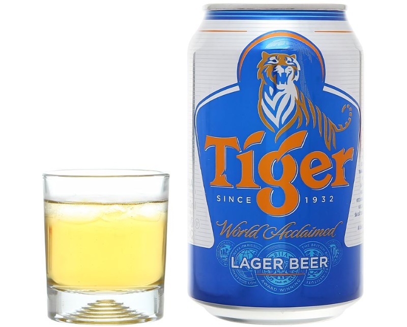 Bia Tiger thùng 24 lon x 330ml