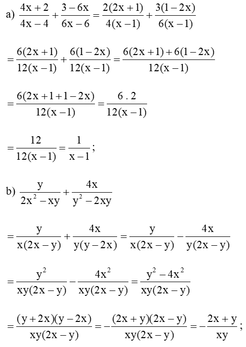 A=frac{5x+2}{3y};B= frac{x-1}{3y}